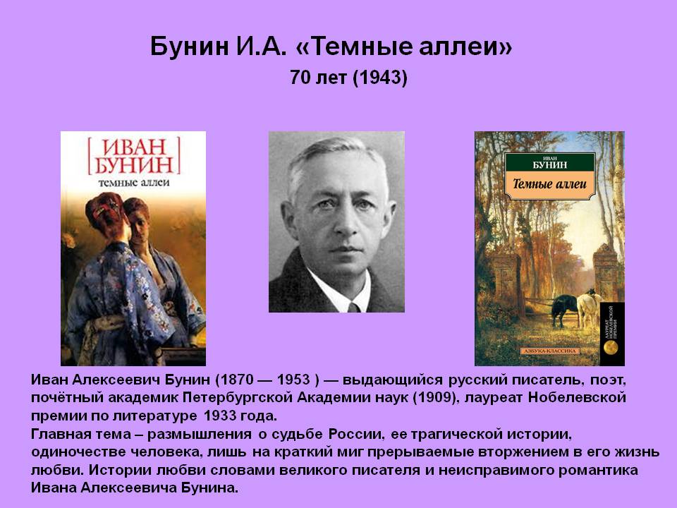 Бунин Книги Фото